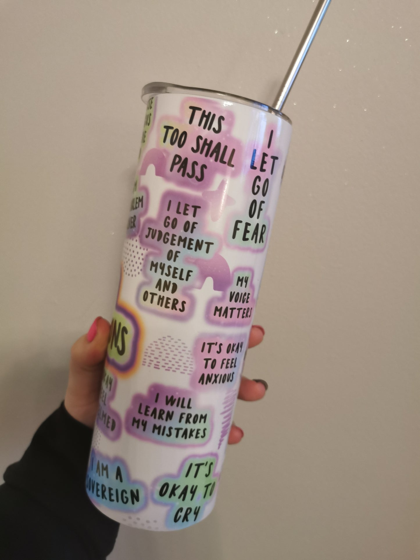 Affirmations Tumbler